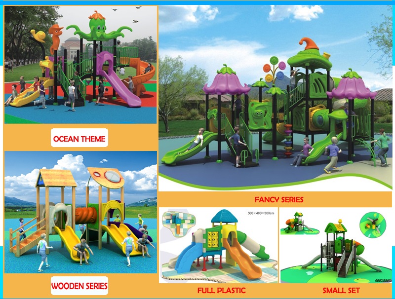 Plastic playground supplier
