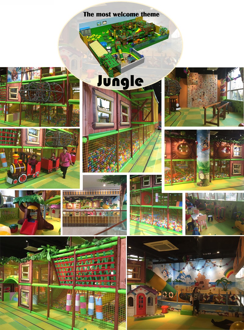 jungle theme indoor play equipment