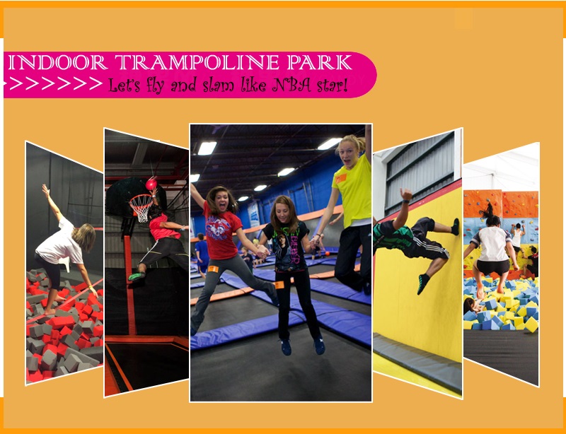 trampoline park manufactures in china