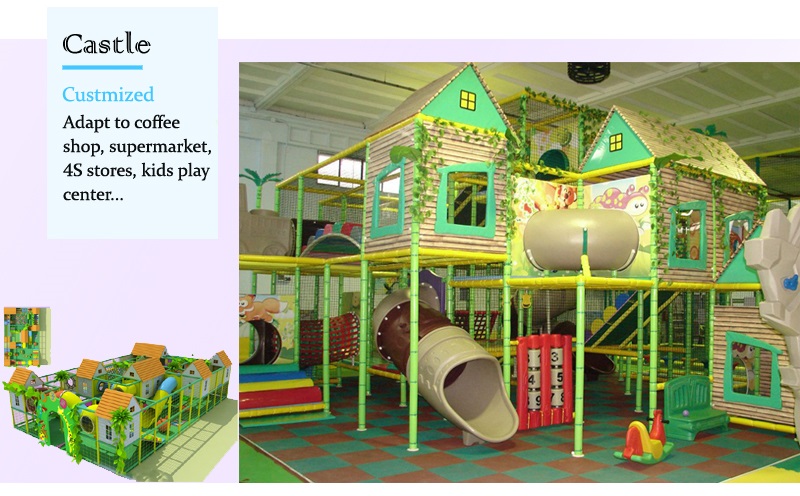 castle theme indoor playsets