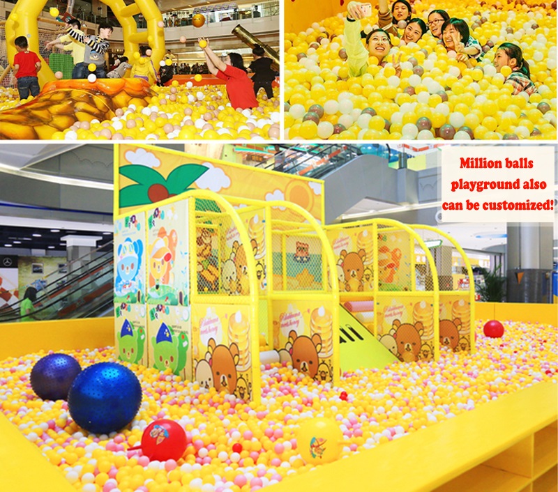 soft play equipment - million balls