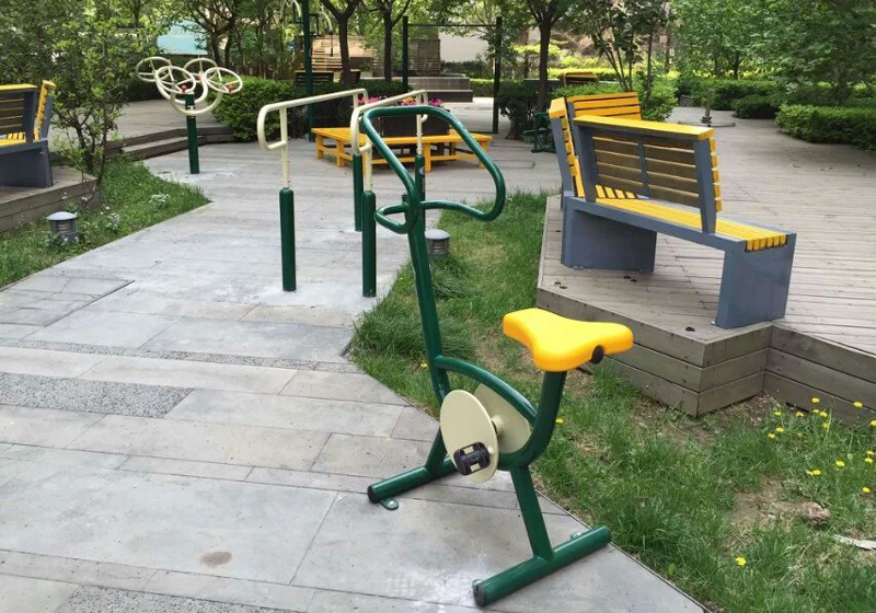 types of playgrounds- Park fitness equipment