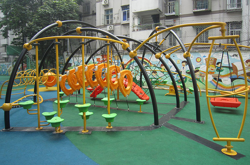 Types of playgrounds-Fun fitness equipment