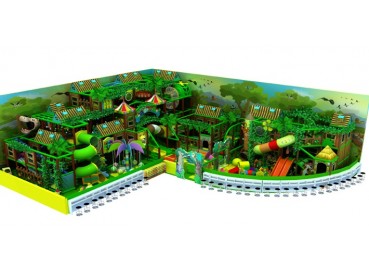 Jungle Themed Indoors Playground  Jungle Themed Indoors Playground