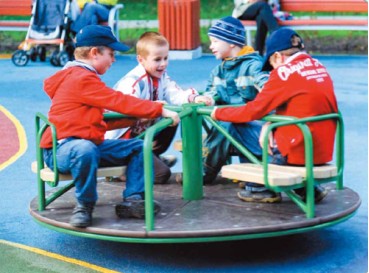 Kids Rotation Play Equipment