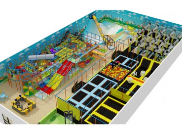 Indoor Trampoline Park Center Indoor Trampoline Park Center