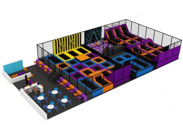 trampoline dodgeball