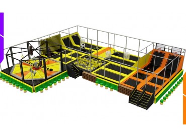 trampoline house  trampoline house