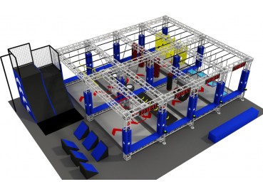Ninja warrior obstacle course  Ninja warrior obstacle course