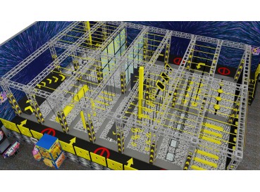 Indoor Ninja Warrior Obstacle  Indoor Ninja Warrior Obstacle