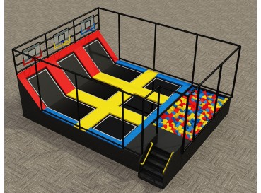 Kids Trampoline play area Kids Trampoline play area