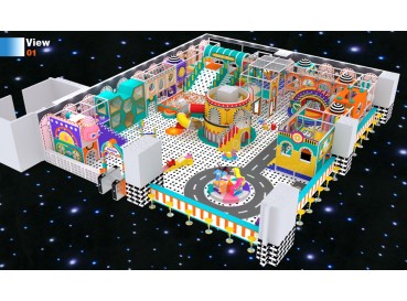 Macarons Indoor Playground Equipment for Kids