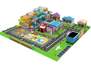 Kids role play center- Large pretend city  Kids role play center- Large pretend city