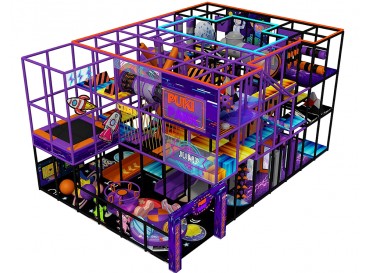 Space theme Soft play structures