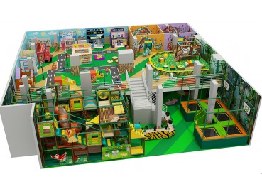 Multilevel indoor playground  Multilevel indoor playground