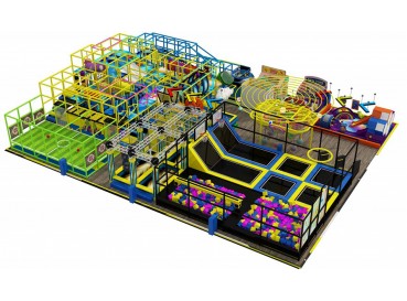 Hot sale commercial play area equipment