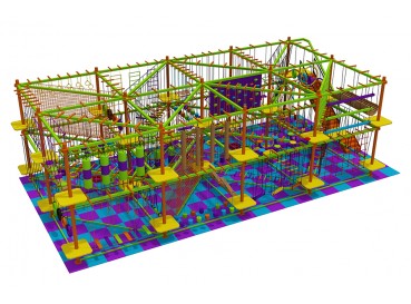 Rope Course Adventure play equipment Rope Course Adventure play equipment