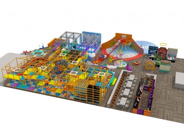 Commercial indoor playground