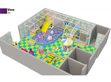 Indoor toddler play area