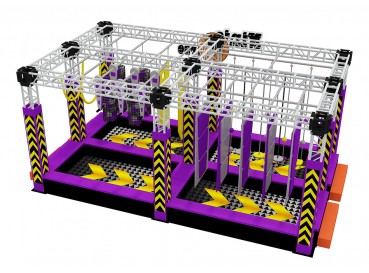 Small ninja warrior course Small ninja warrior course