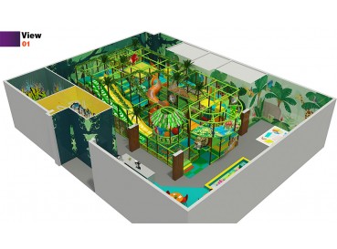 Jungle theme playground indoor  Jungle theme playground indoor