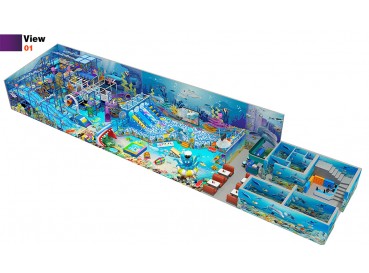 Ocean theme soft play equipment  Ocean theme soft play equipment