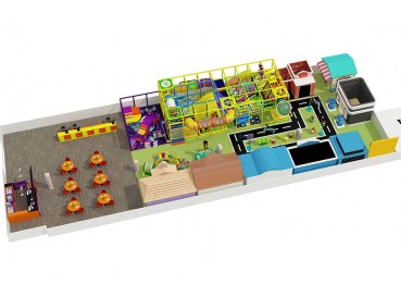Pretend city playgorund area Pretend city playgorund area