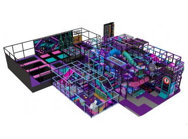 LED light up indoor playground  LED light up indoor playground
