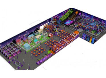 Large indoor play center  Large indoor play center