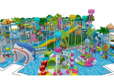 Ocean theme indoor playground equipment