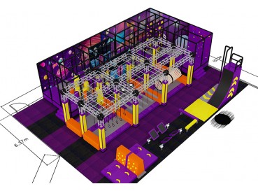 Ninja warrior challenge course  Ninja warrior challenge course