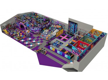 Attractive indoor playground design