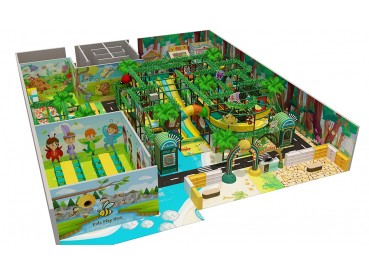 Jungle theme indoor playground  Jungle theme indoor playground