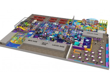 Space theme indoor playground  Space theme indoor playground