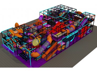 New LED slide playground New LED slide playground