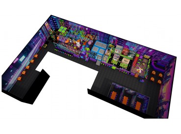 Space theme indoor playground price  Space theme indoor playground price