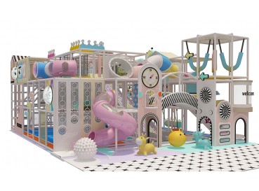 Pastel color indoor play area for sale Pastel color indoor play area for sale