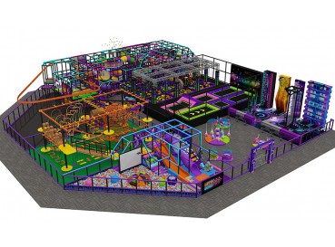 Larger indoor playground  Larger indoor playground