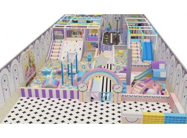 Pastel color kids playground Pastel color kids playground