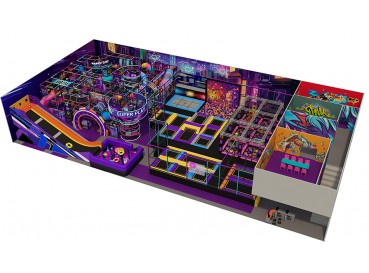 Jumping park for adult Jumping park for adult