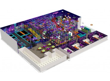 Fashion color indoor playground Fashion color indoor playground