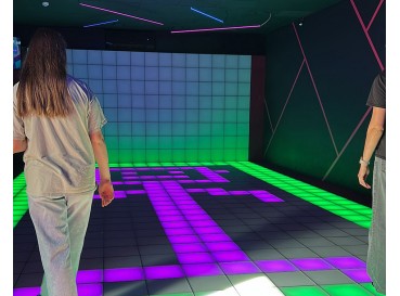 Pixel room - Interactive Dancing stage  Pixel room - Interactive Dancing stage
