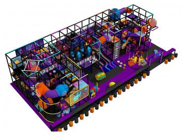 Space theme soft playground Space theme soft playground