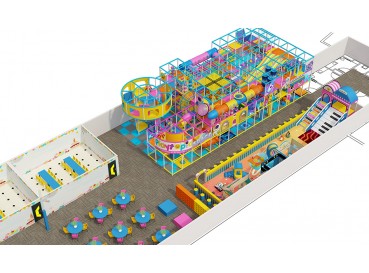 Natural color indoor playground  Natural color indoor playground