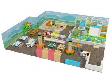 Toddler play with handicraft play area  Toddler play with handicraft play area