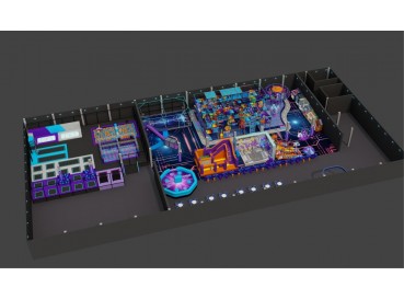 New trampoline park play center  New trampoline park play center