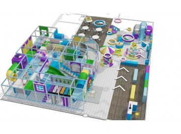 Light color indoor playground  Light color indoor playground