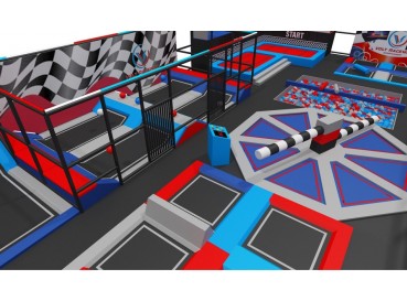 Trampoline park for kids and adults