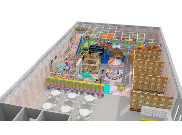 Colorful  indoor play set