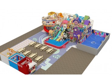 Macaron indoor play area Macaron indoor play area